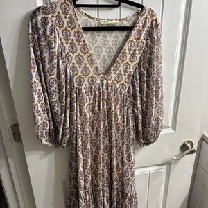 Pull & Bear Paisley Print Dress